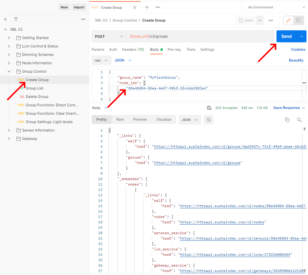 Create a new group img